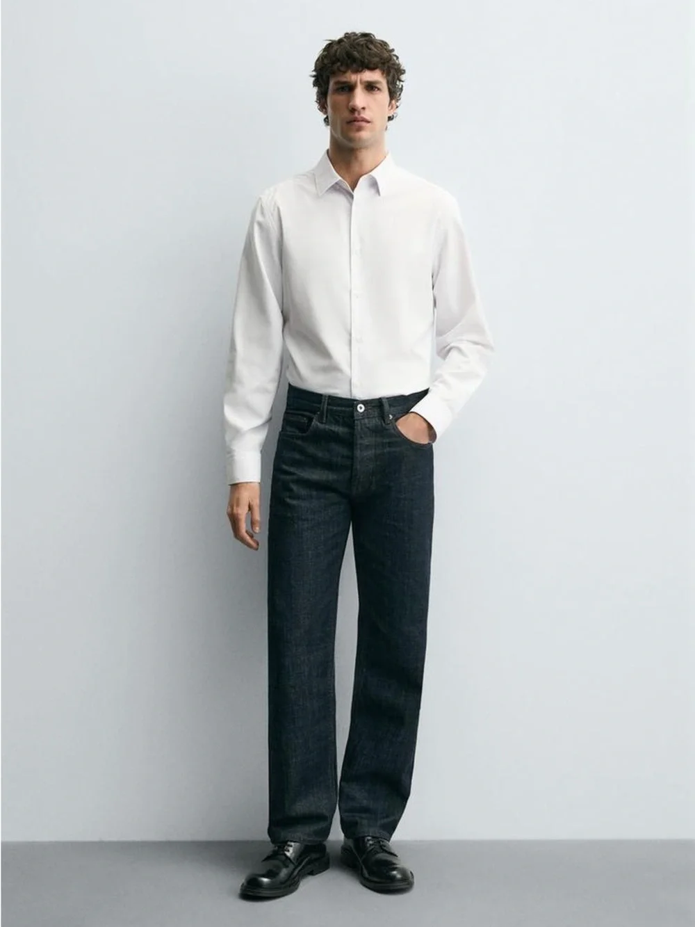 ZARA 100% LINEN SHIRT
